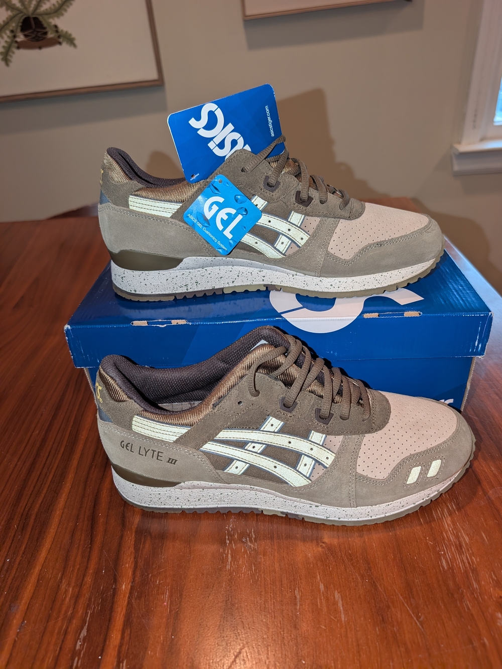 ASICS Gel-Lyte III “Turtle” – Olive / Sunshine – Men’s 9.5